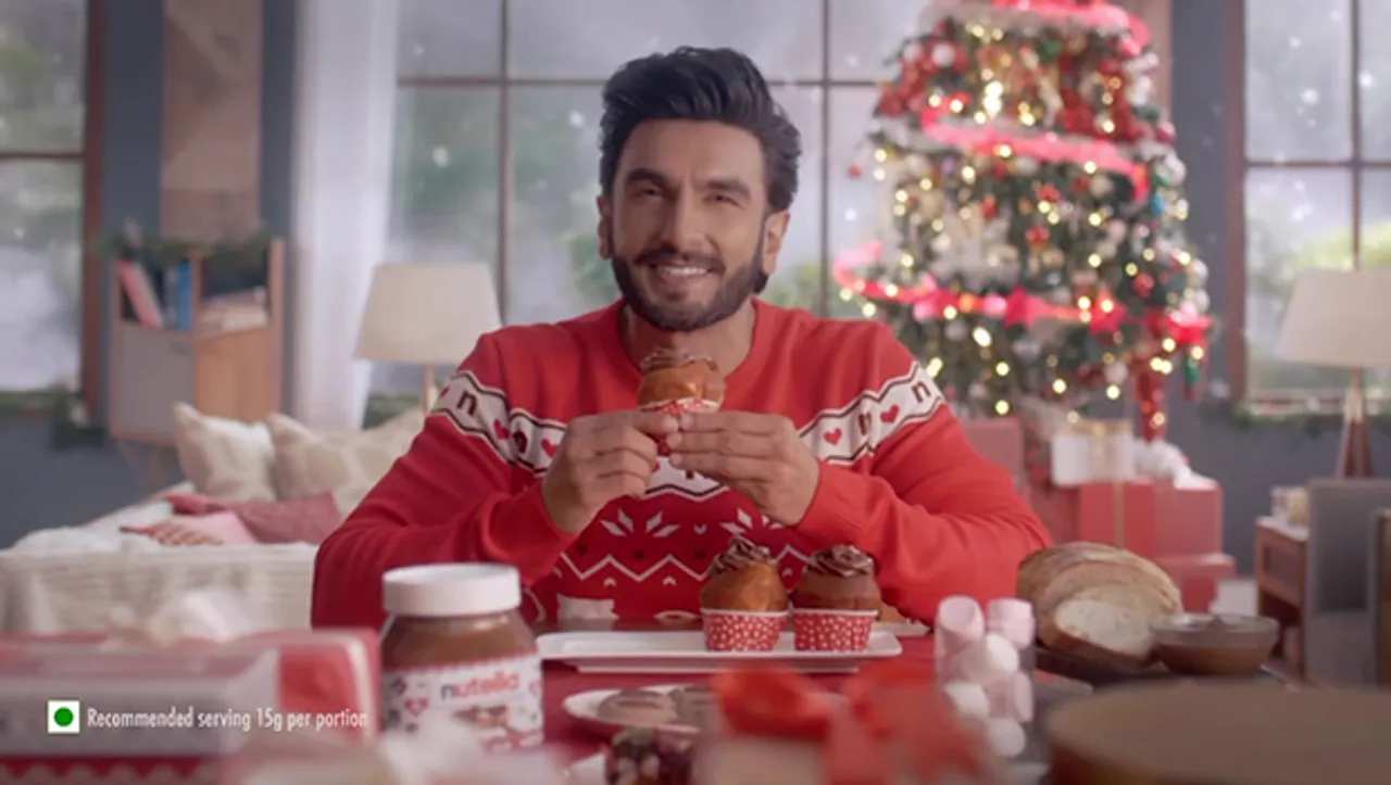 Ranveer Singh elevates the holiday spirits this Christmas in Nutella's new campaign