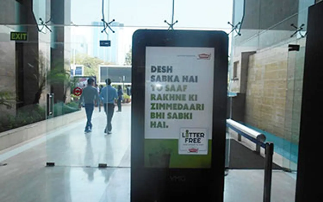 Parle Products' 'Litter Free' initiative gets an OOH push