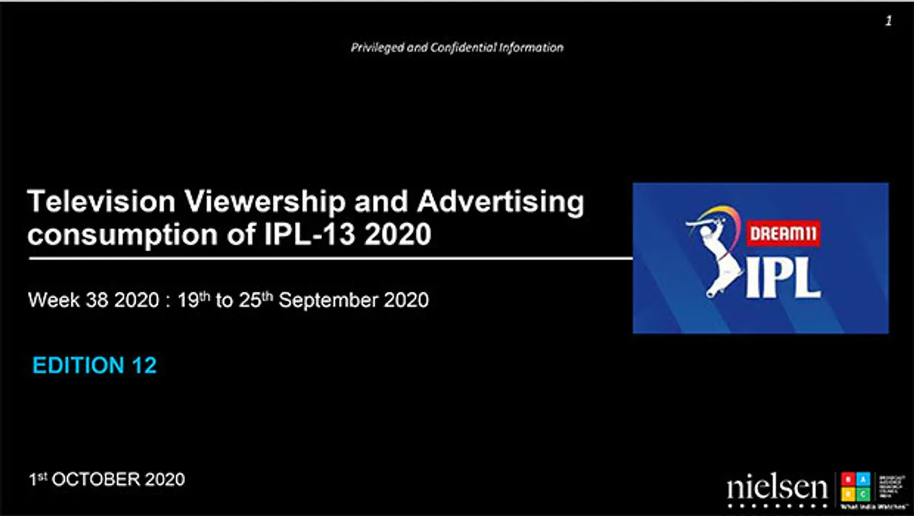 In an industry first, BARC India overwhelmed with IPL 2020 viewership; releases 27-page analysis