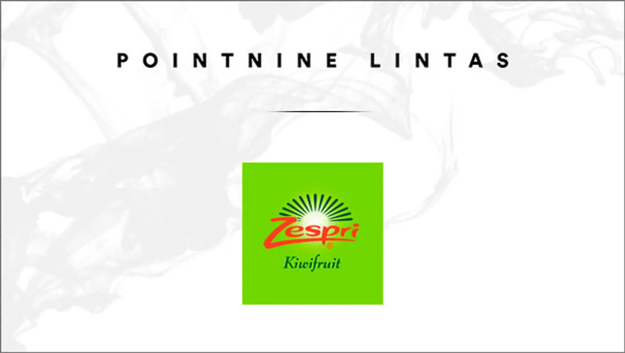 Zespri Kiwifruit appoints PointNine Lintas as its omni-channel agency for India