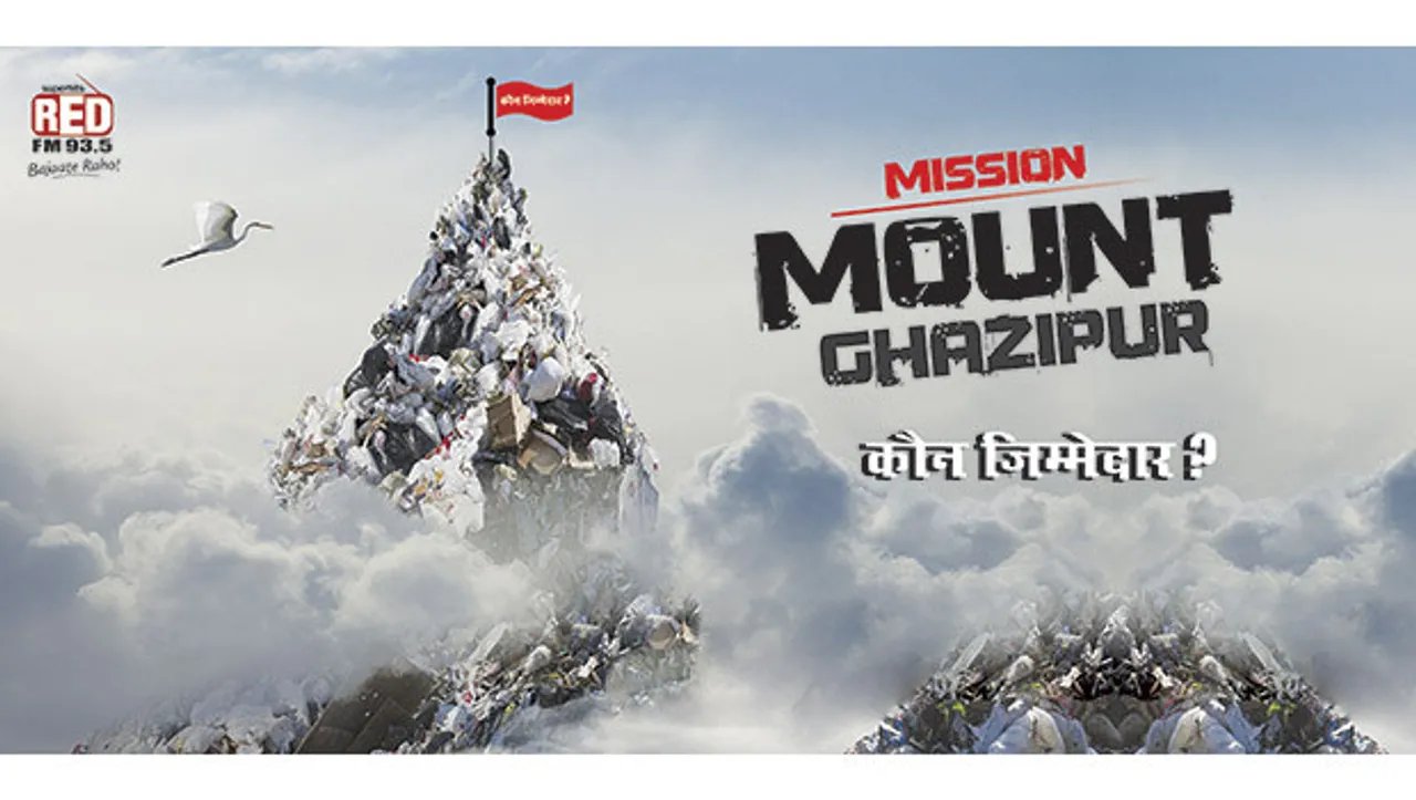 Red FM launches Mission #HillJaoge at Mount Ghazipur to push Delhi authorities into action