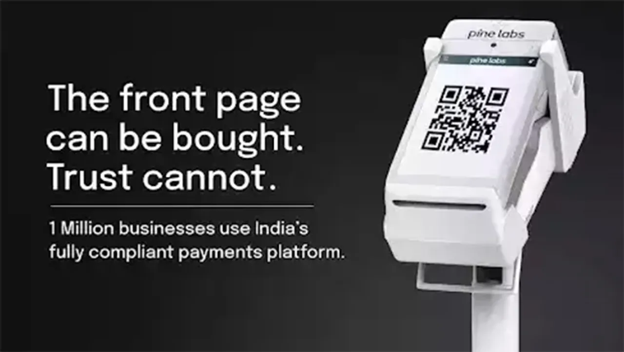 Pine Labs takes dig at Paytm's front-page ad