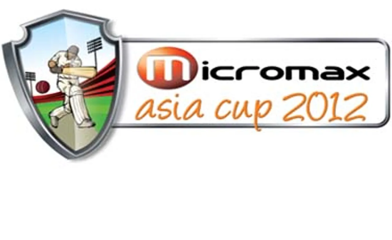 Micromax Asia Cup 2012 pulls in 5 more sponsors