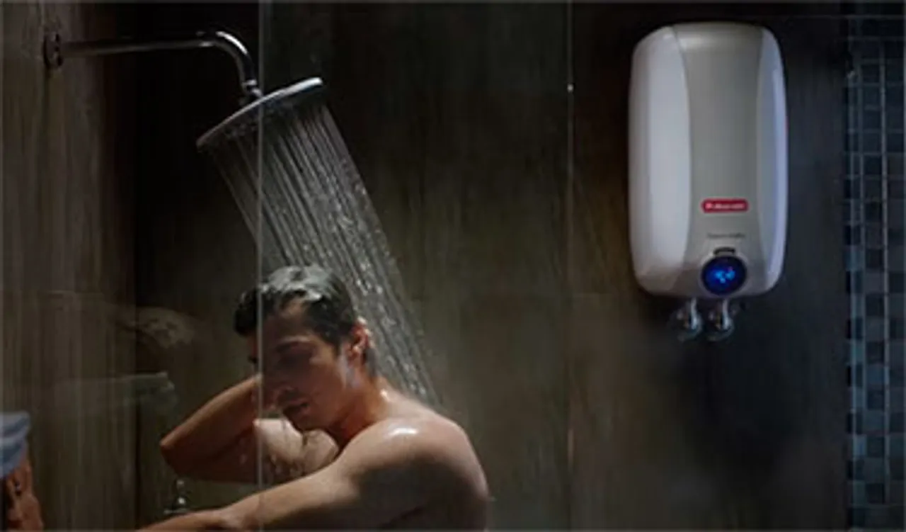 Racold's 'power of hot shower' helps refresh the mind