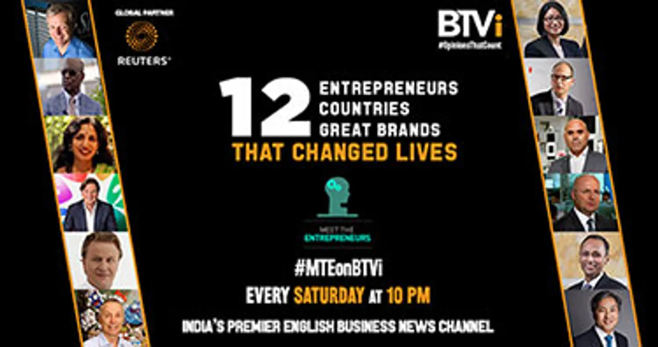 BTVi, Reuters present 'Meet The Entrepreneurs' show from Jan 7