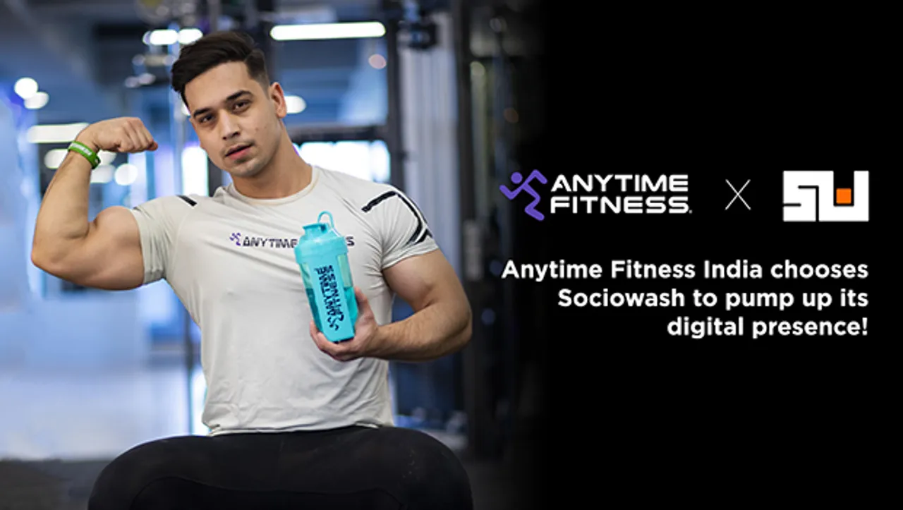 Sociowash bags Anytime Fitness's social media mandate