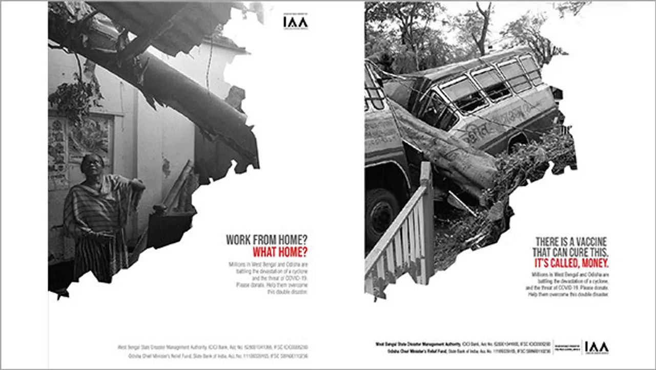 IAA India Chapter and Havas Group India create fundraising campaign for Bengal and Odisha, reeling under double disaster 