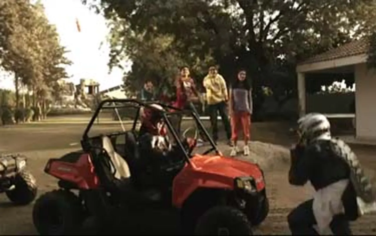 Polaris motorized cars ride on kiddy channels