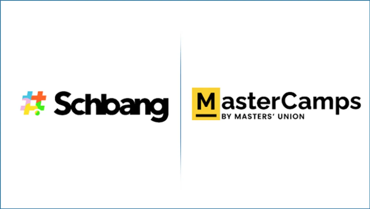 Schbang and Masters' Union unveil Strategic Marketing and AI MasterCamp