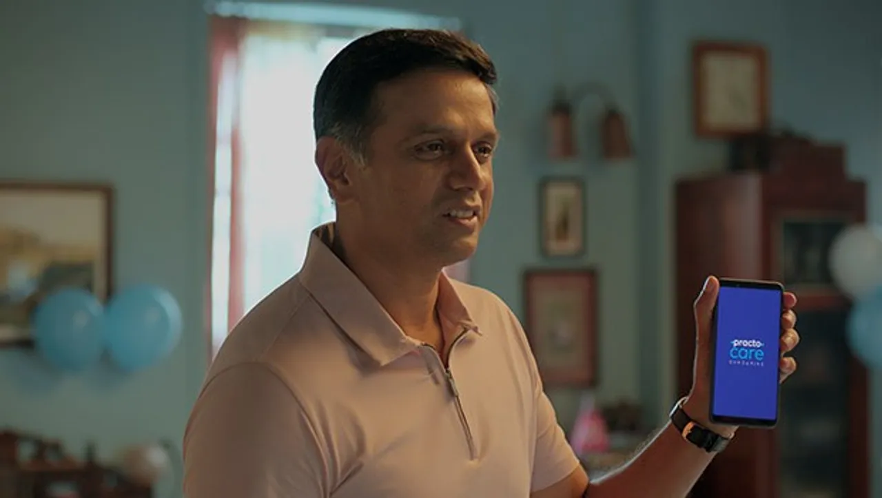Practo names Rahul Dravid as its first brand ambassador, unveils campaign
