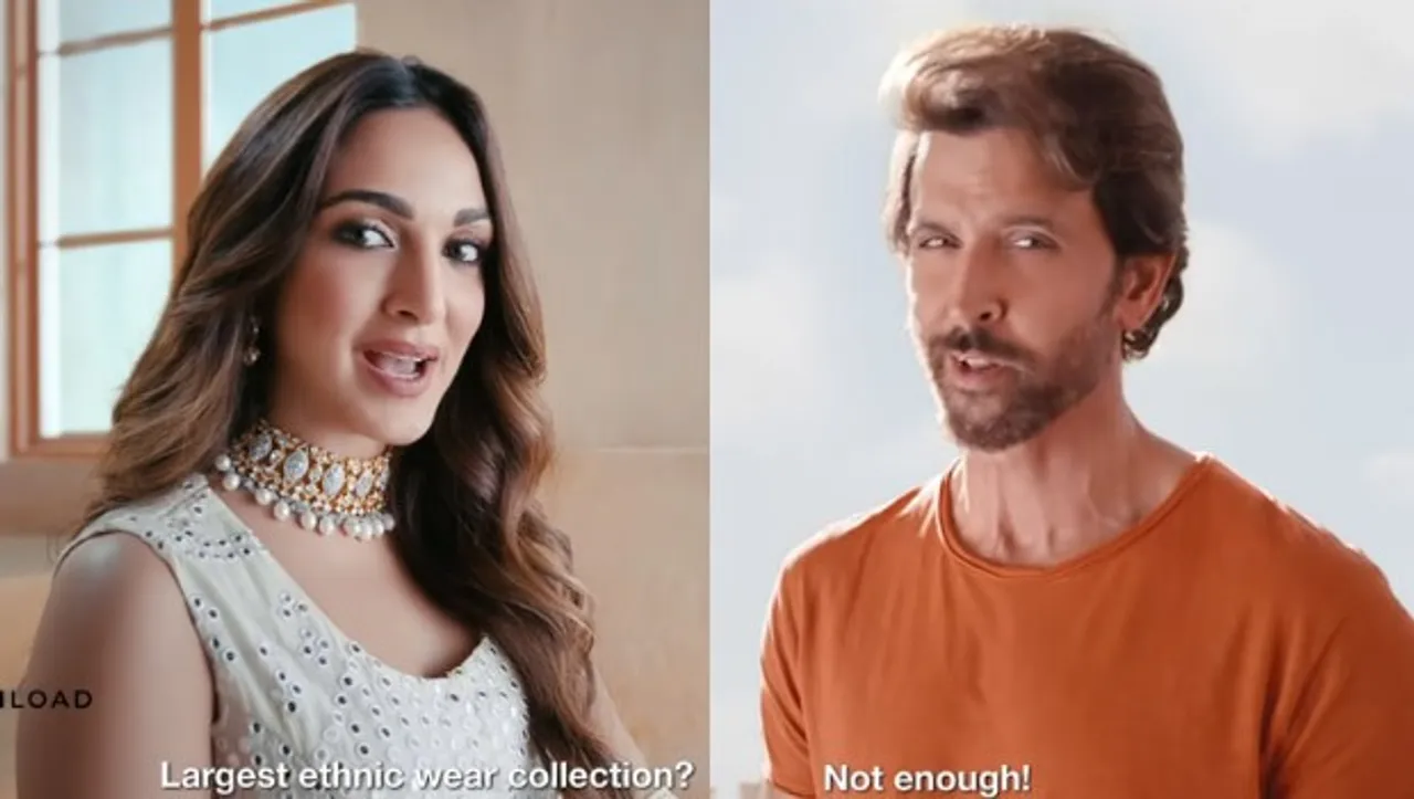 Myntra's latest brand films feature Hrithik Roshan and Kiara Advani 