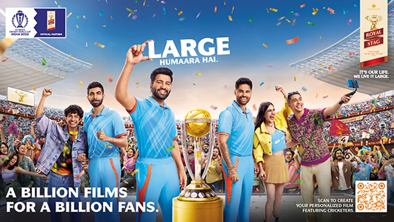 Seagram's Royal Stag gives fans a chance to feature alongside Indian Cricketers in ad