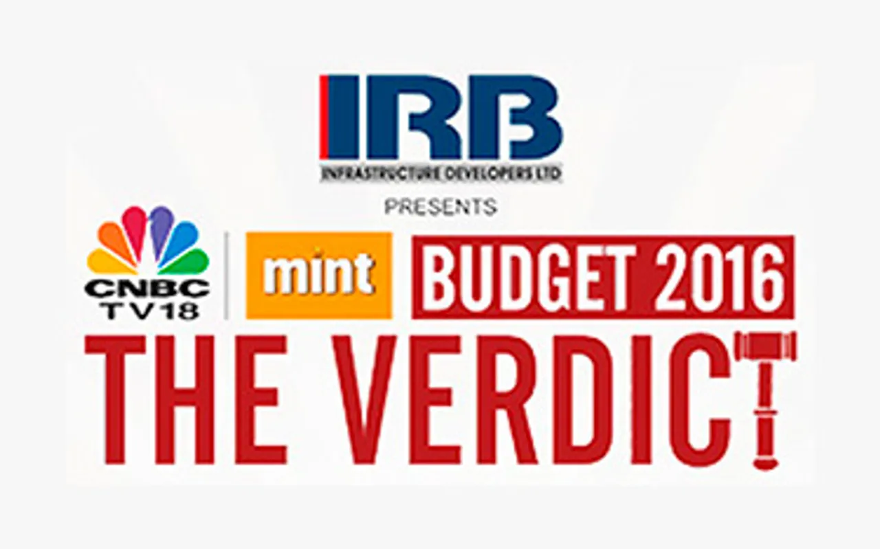 'CNBC-TV18 Mint Budget Verdict' brings budget makers and India Inc together