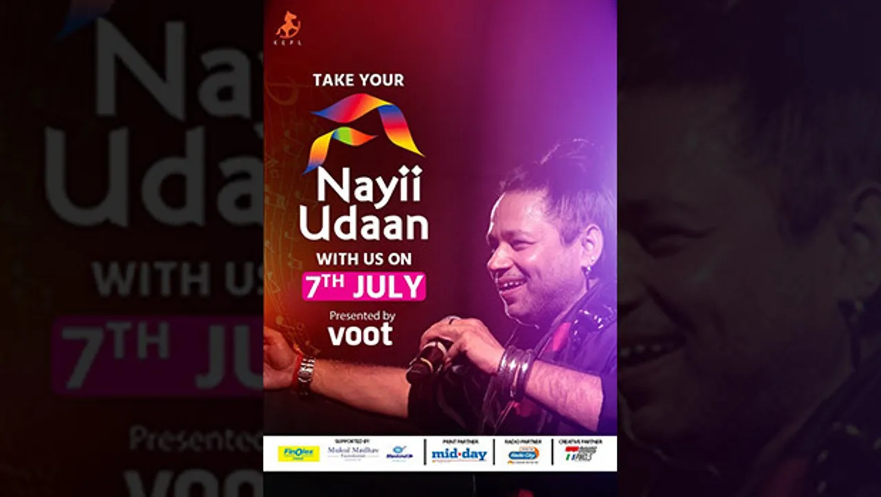 Voot and Kailash Kher join hands to bring Nayii Udaan 'live'