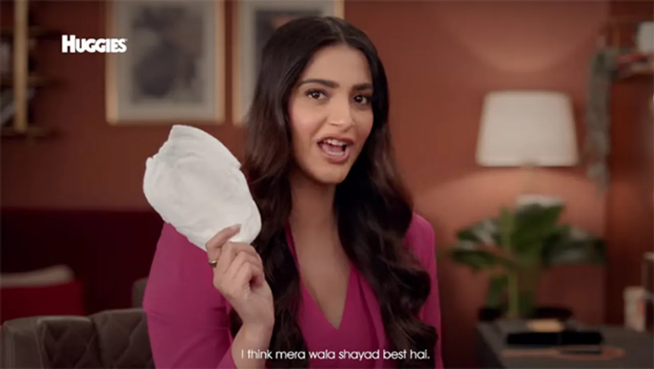 Huggies challenges Sonam Kapoor Ahuja with #HuggiesFlipAndDipChallenge in its new campaign