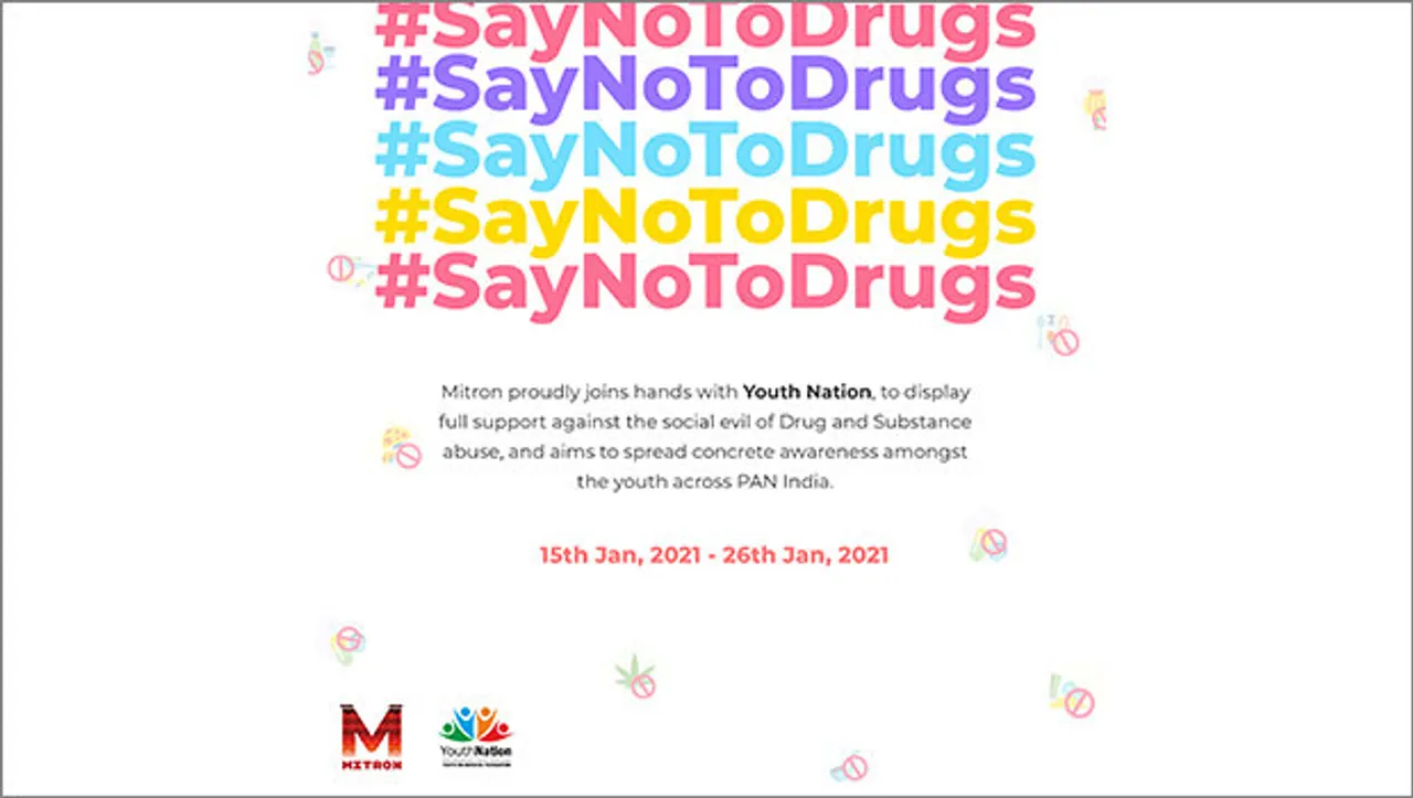 Mitron and NGO Youth Nation unveil #SayNoToDrugs campaign