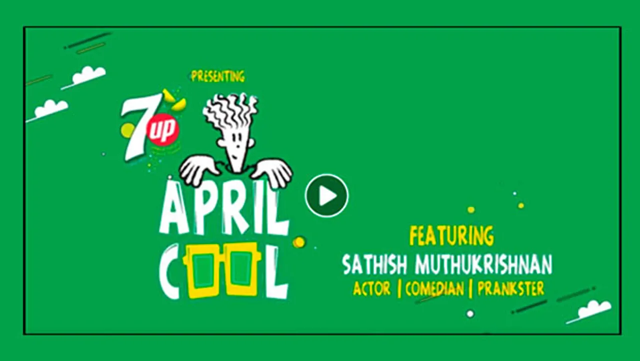 7Up and actor Sathish Muthukrishnan celebrate April 'Cools' Day with Chennaites  