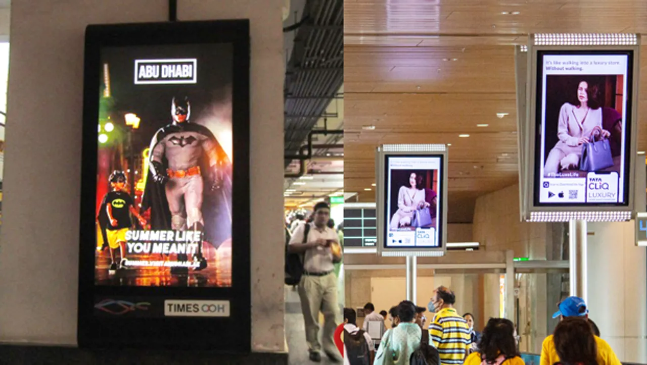 Programmatic DOOH campaigns dominate Times OOH media across transit properties