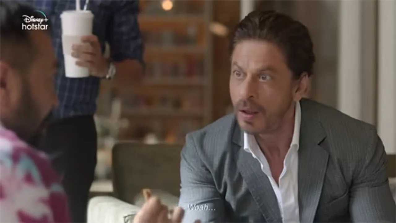 How Disney+ Hotstar created ripples with its 'SRK+ app' teaser