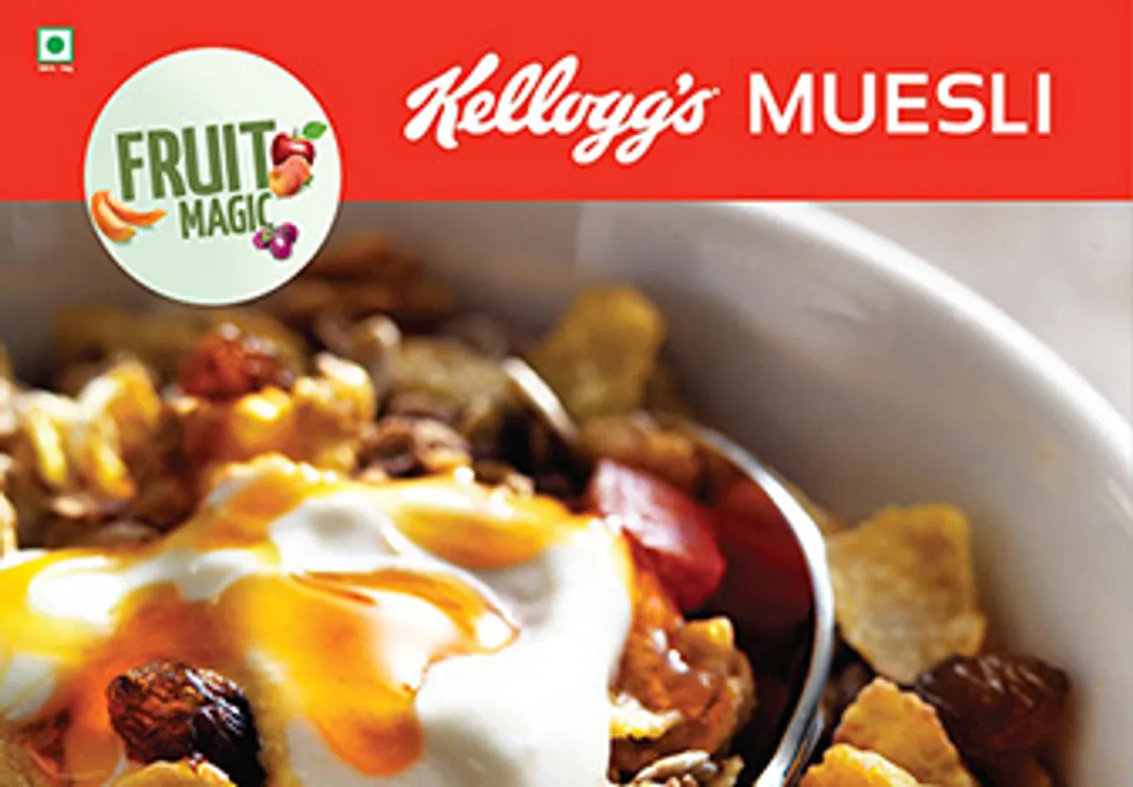 Kellogg's Muesli creates a sensorial delight of enjoying the breakfast cereal