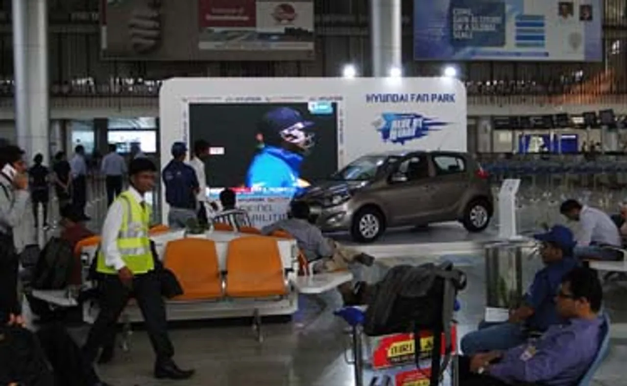 Cricket Fan Park from Hyundai Motor at Hyderabad Airport