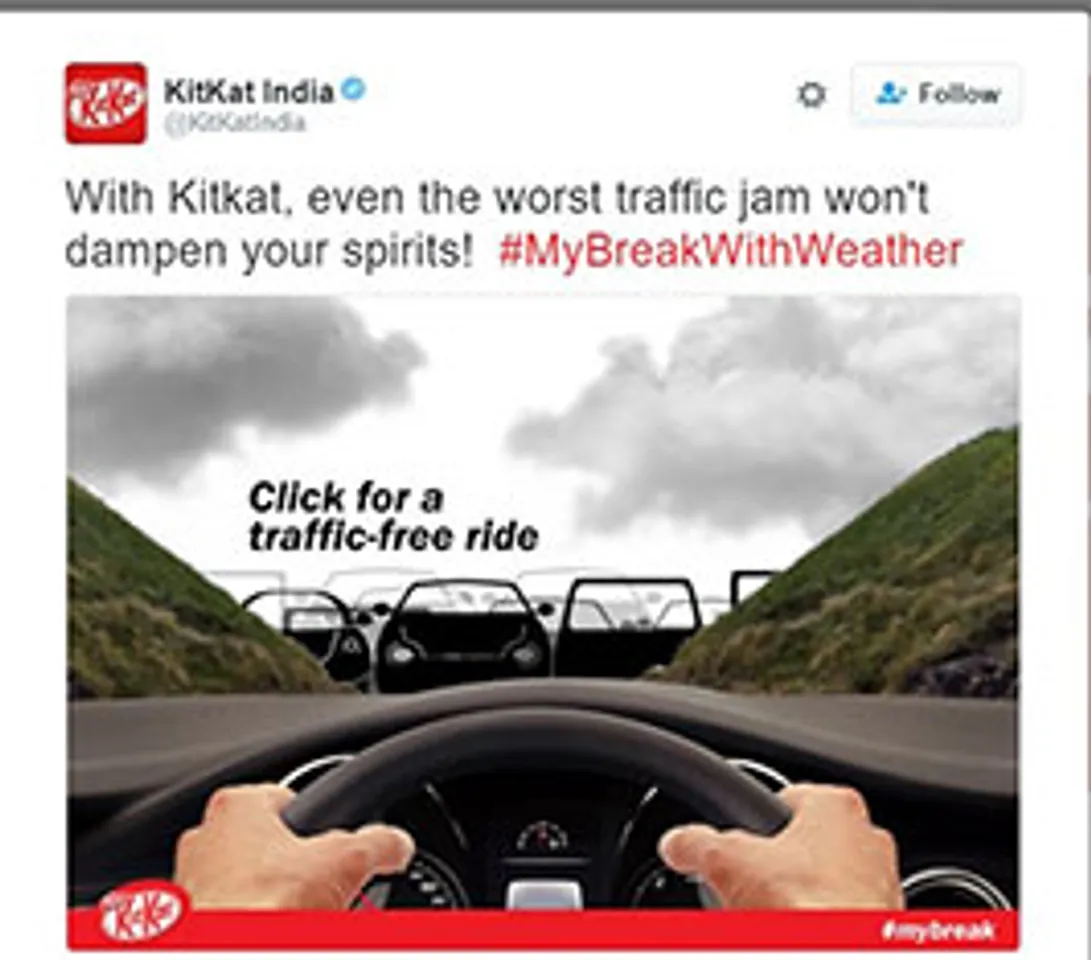 Kit Kat breaks conventions with #MyBreak on Twitter