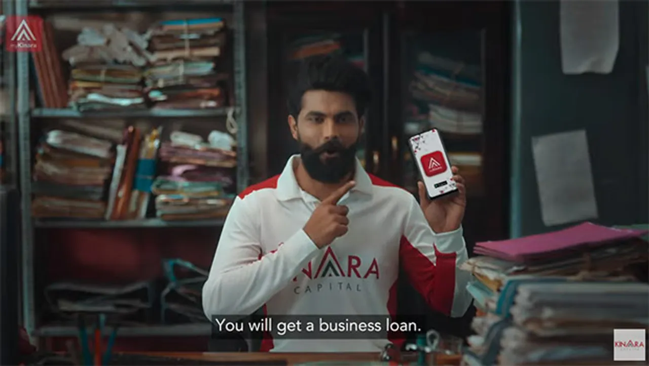 Ravindra Jadeja shows the easy, stress-free route for small business owners in Kinara Capital's 'JadejaBatsForKinara' campaign