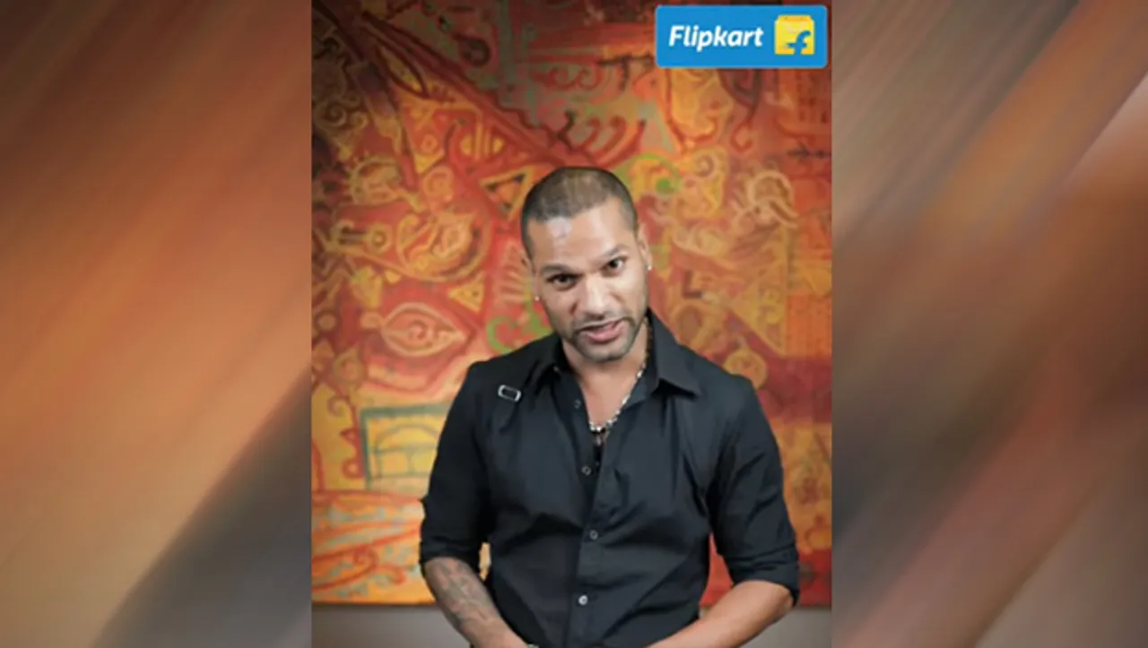 Shikhar Dhawan asks consumers to upgrade TV sets this cricket season in Flipkart's latest campaign