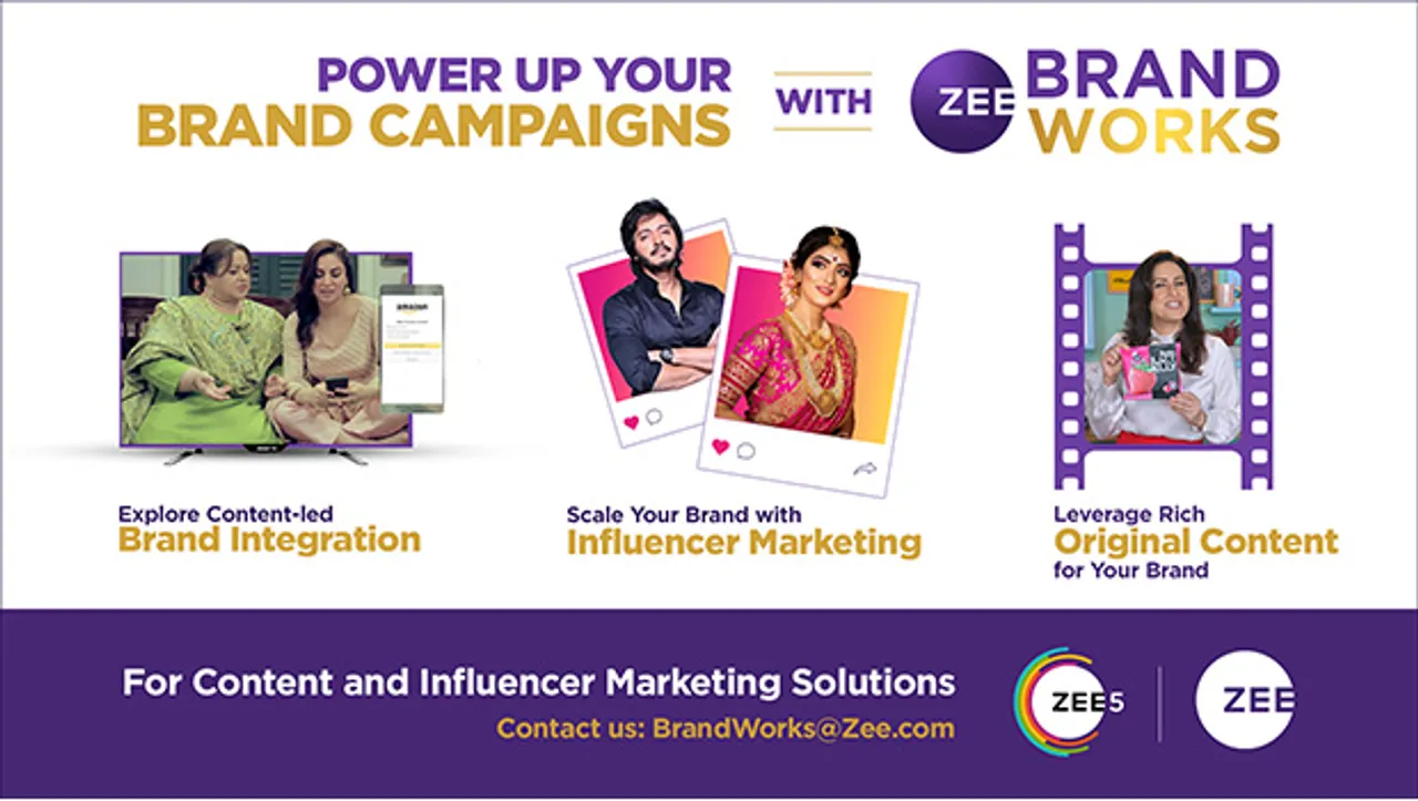 Zee Brand Works to offer brands and marketers an enhanced and direct access to the right audience