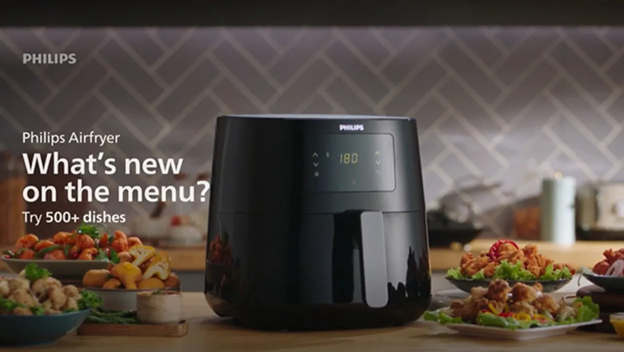 Philips Airfryer's new campaign shows 'what's new on the menu'