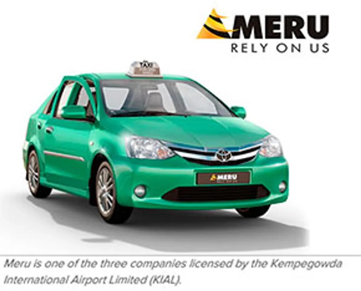 Meru lure customers with 'True Rupees Per Km'