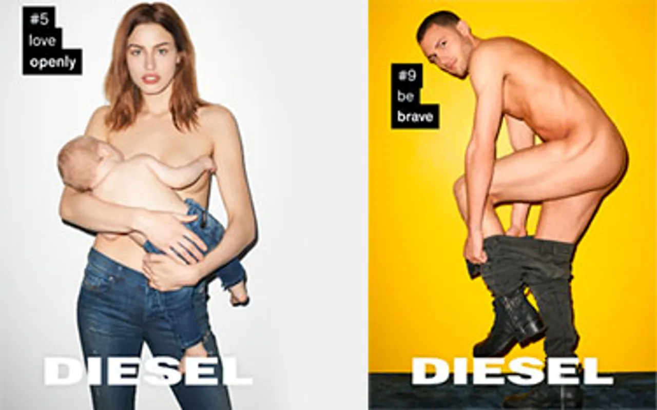 Diesel unveils new campaign #forsuccessfulliving with 50 motivational phrases