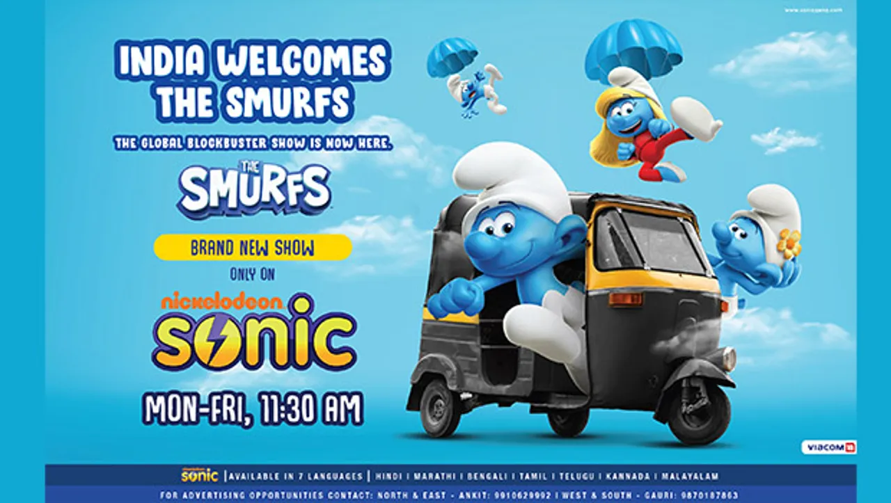 Sonic to bring 'Smurfs' to Indian television