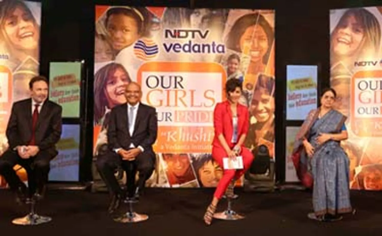 NDTV and Vedanta to launch 'Our Girls Our Pride' initiative for the girl child