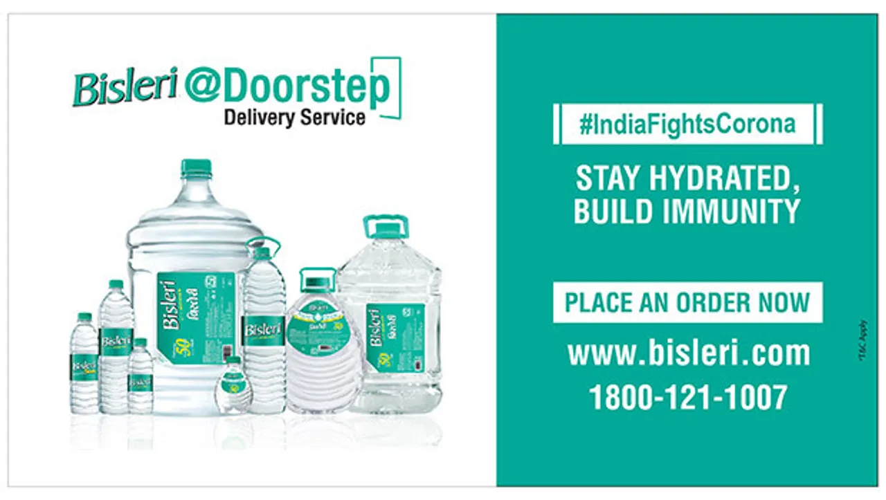 #FightingCoronavirus: Bisleri introduces direct home delivery with Bisleri@Doorstep initiative 