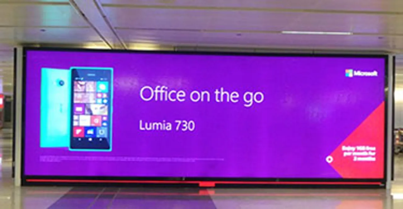 Lumia 730 makes an outdoor impact