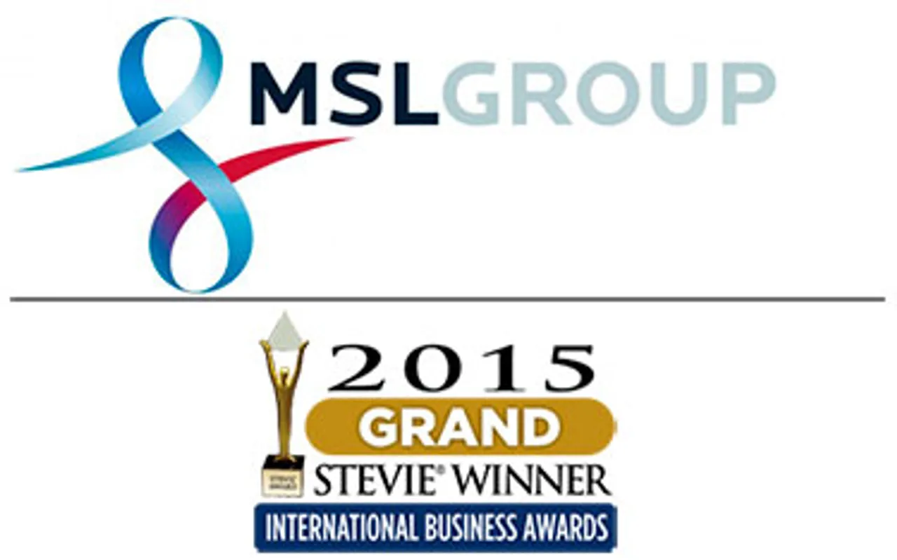 MSLGroup named Marketing Agency of the Year at the 12th International Business Awards