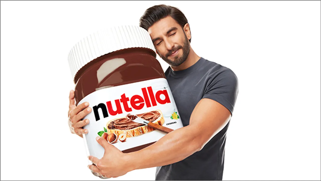 Nutella India onboards Ranveer Singh to promote the brand across India