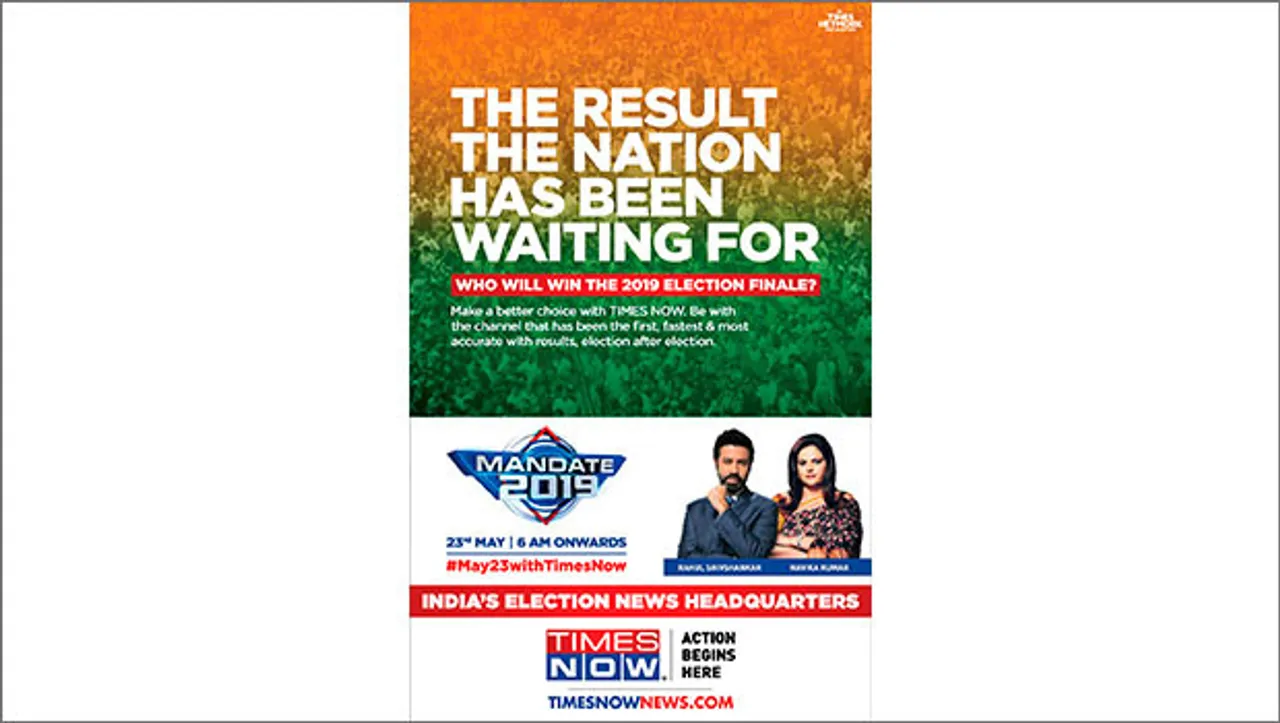 Times Now deploys unique innovations for counting day