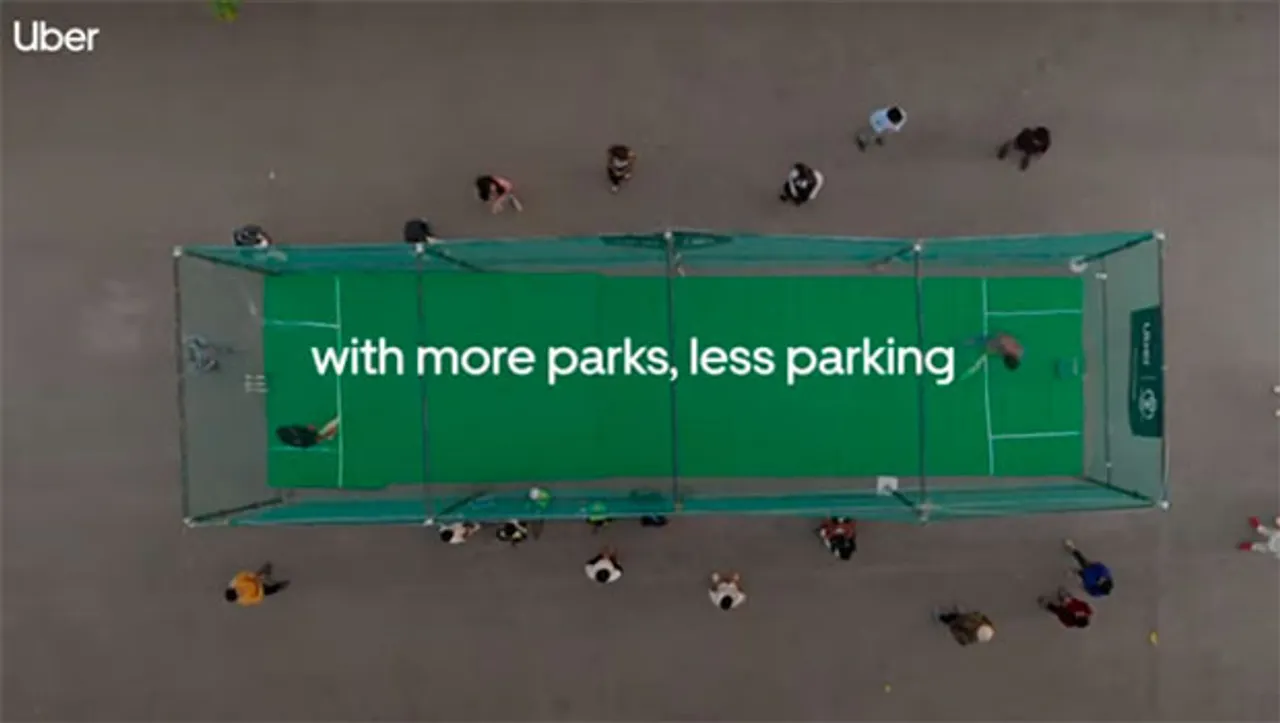 With #ParksNotParking campaign, Uber urges people to convert parking areas into parks 