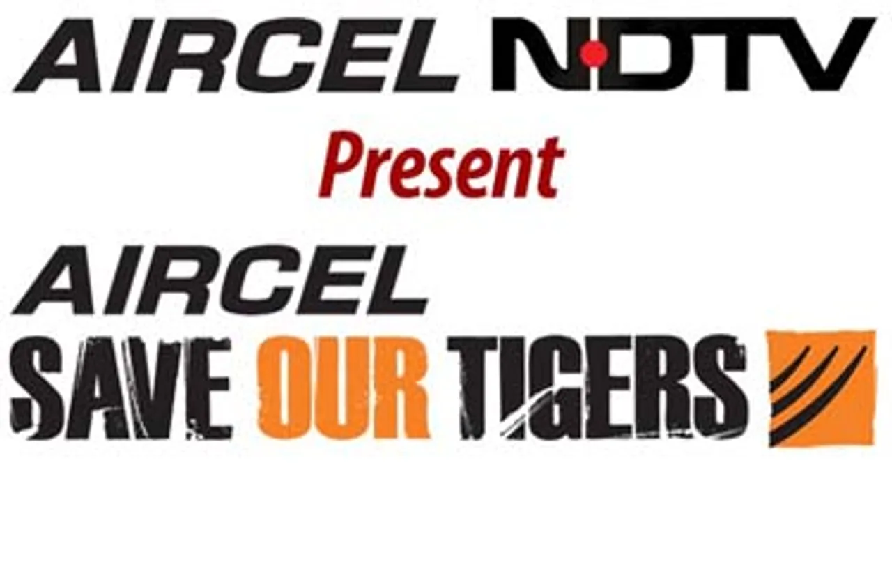 NDTV and Aircel launch the third season of 'Save Our Tigers' campaign