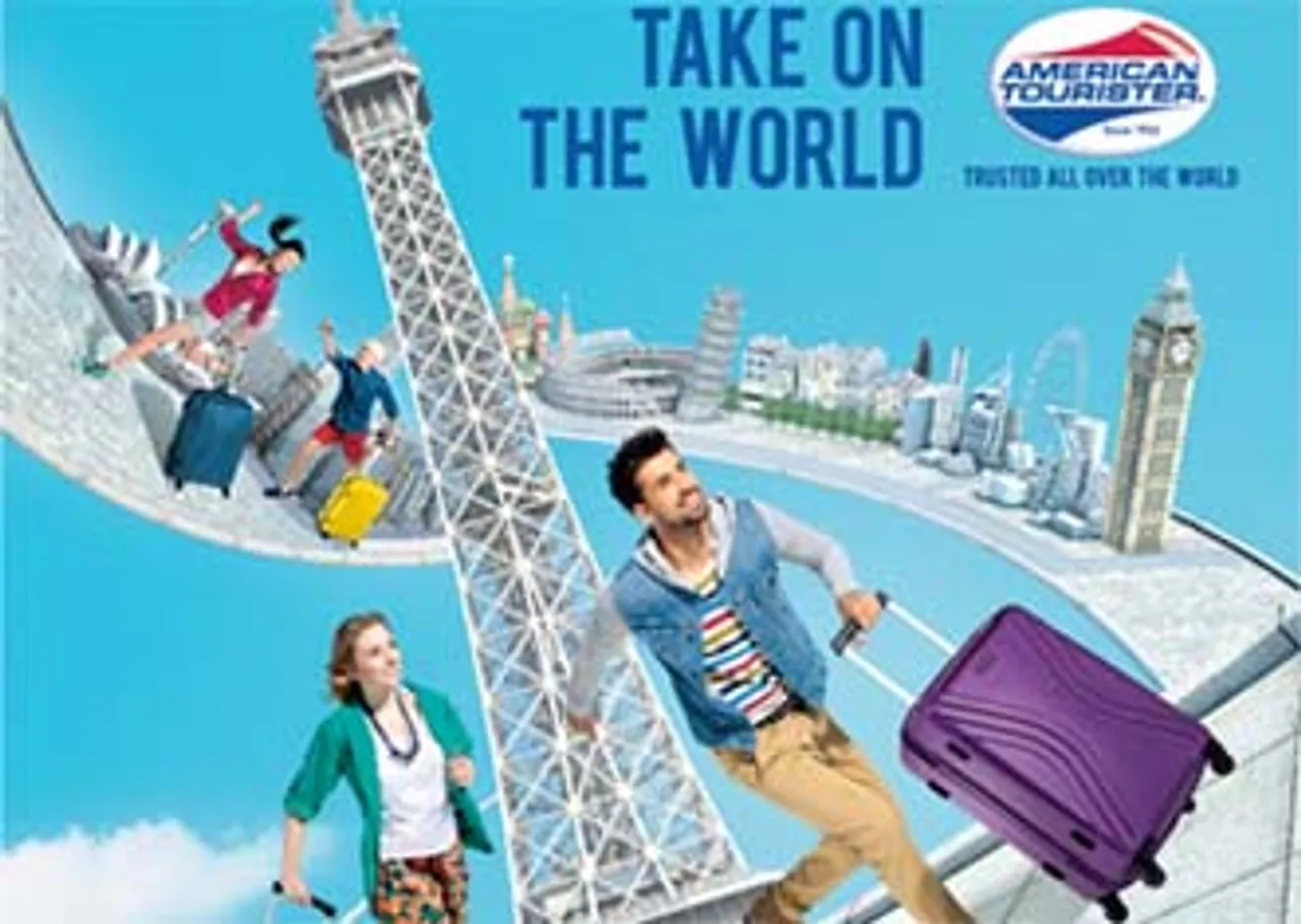 American Tourister's global 'Take on the World' campaign with an Indian flavour