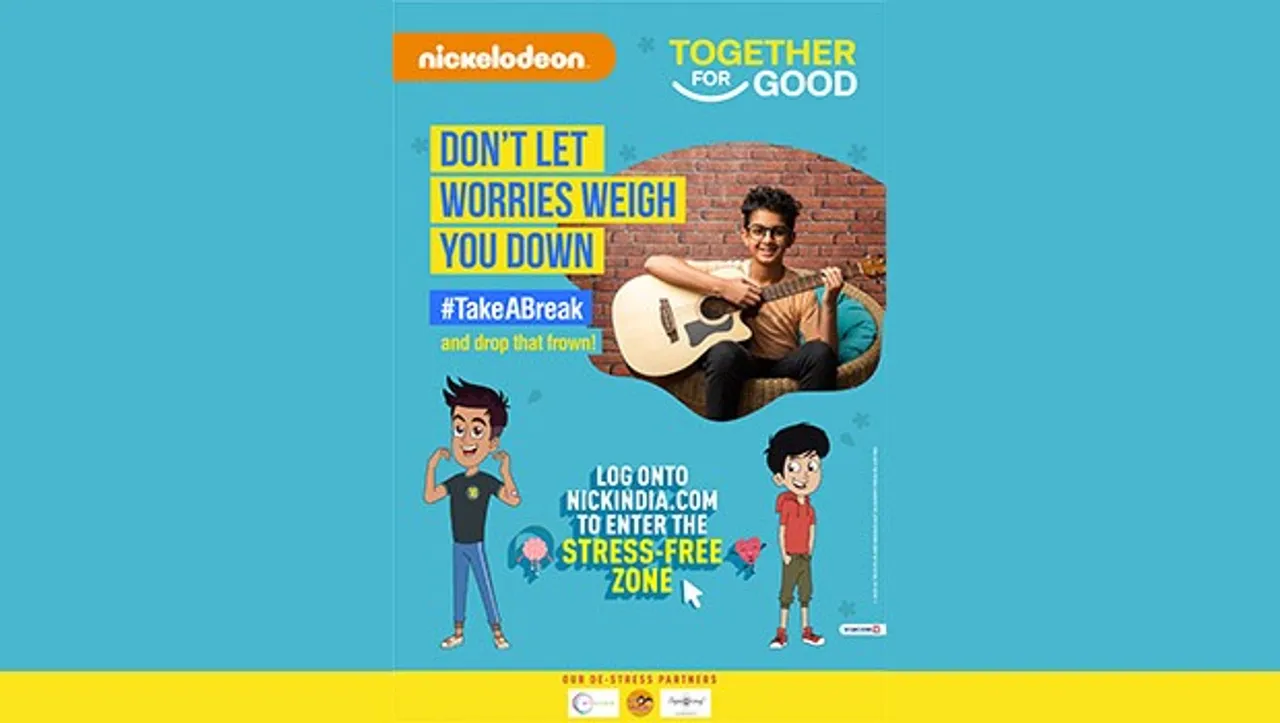 Nickelodeon's campaign 'Together For Good' urges kids to '#TakeABreak' 