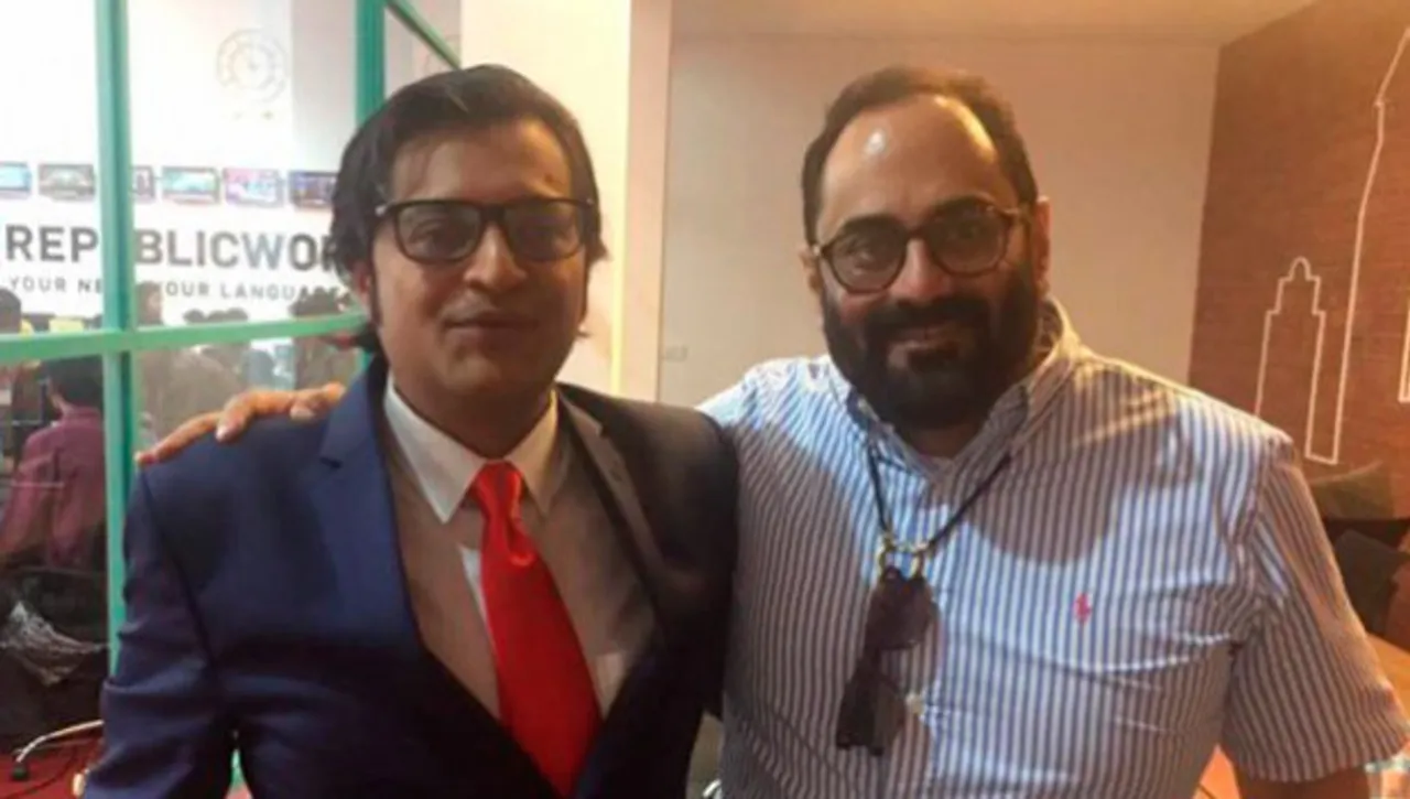 Rajeev Chandrasekhar resigns as Board Director of Republic TV