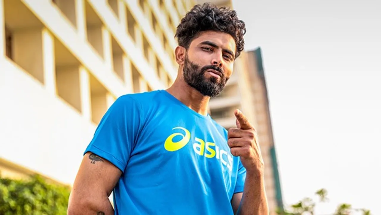 ASICS brings on board cricketer Ravindra Jadeja to propagate a healthier lifestyle 