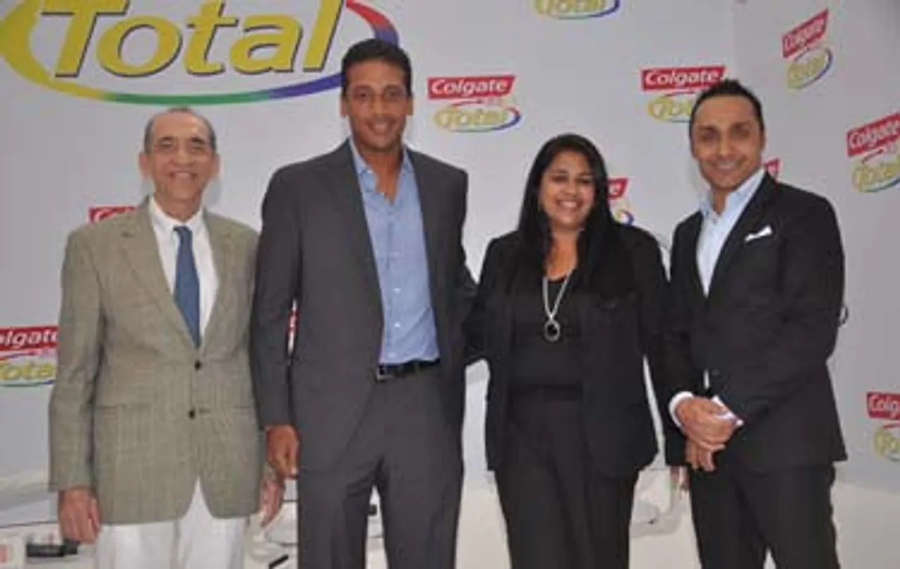 Colgate Total signs up Mahesh Bhupathi and Rahul Bose