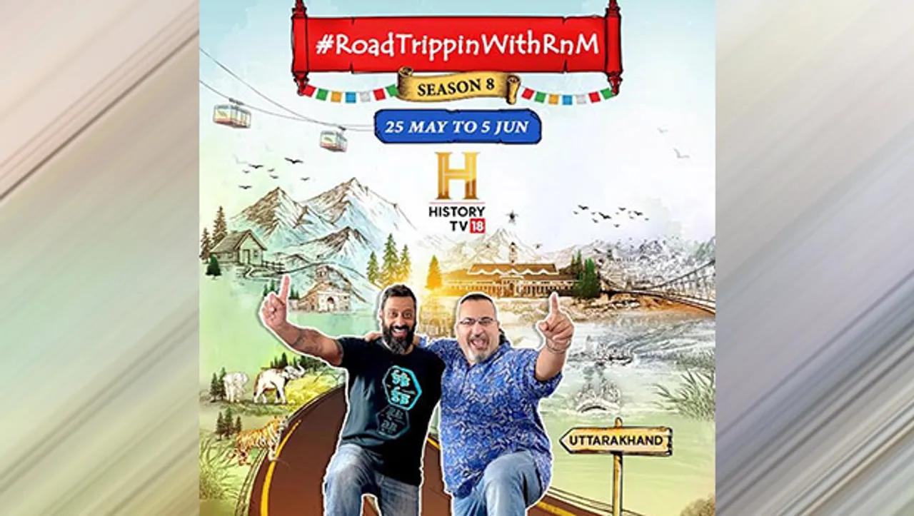 Season 8 of HistoryTV18's food & travel series #RoadTrippinWithRnM to begin today