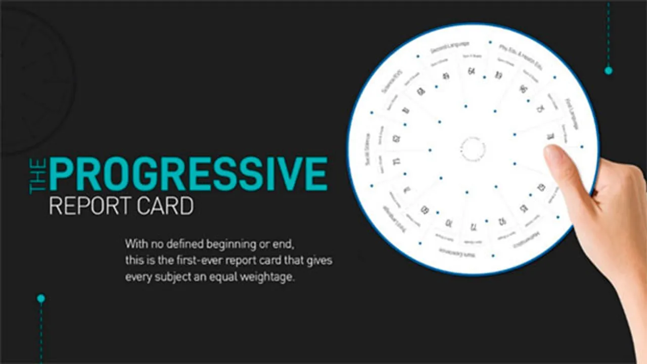 Dentsu Webchutney's The Progressive Report Card vouches for a holistic approach to education