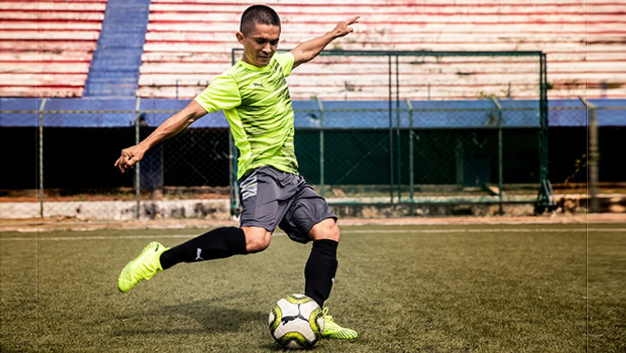 Puma signs three-year deal with footballer Sunil Chhetri