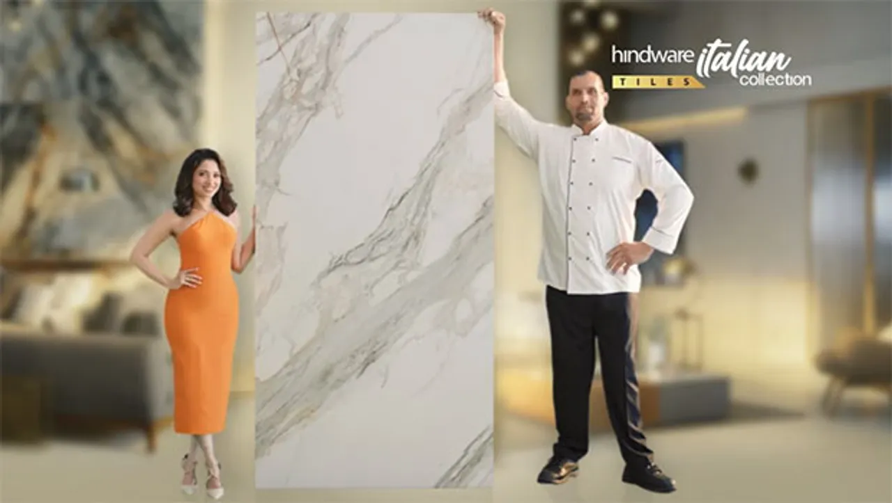 Hindware's new TVC for its tiles segment features Tamanna Bhatia and The Great Khali